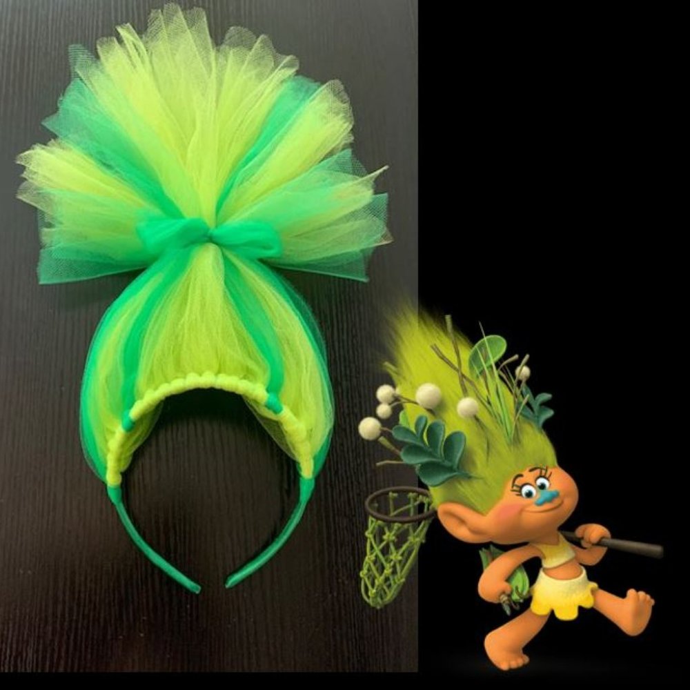 Troll Inspired Headband